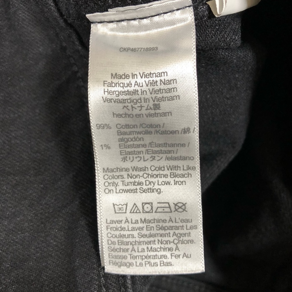 Madewell Ankle-Length Black Jeans - Picture 7 of 11